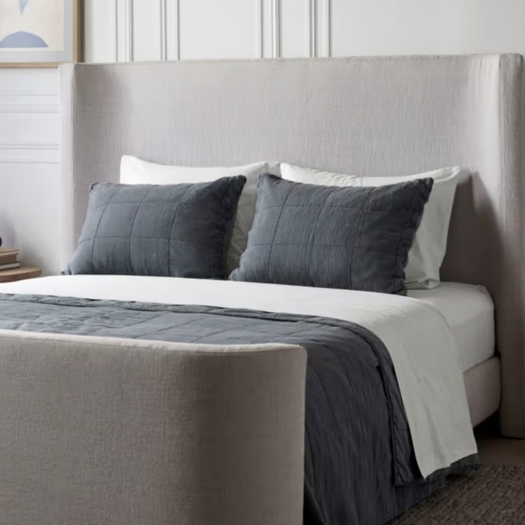 PARACHUTE Standard size Box Quilted Sham Set - Picture 4 of 8